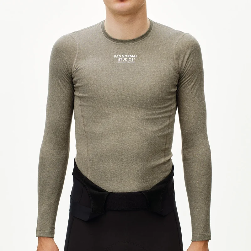 Maglia intima maniche lunghe Pas Normal Studios Mid - Marrone