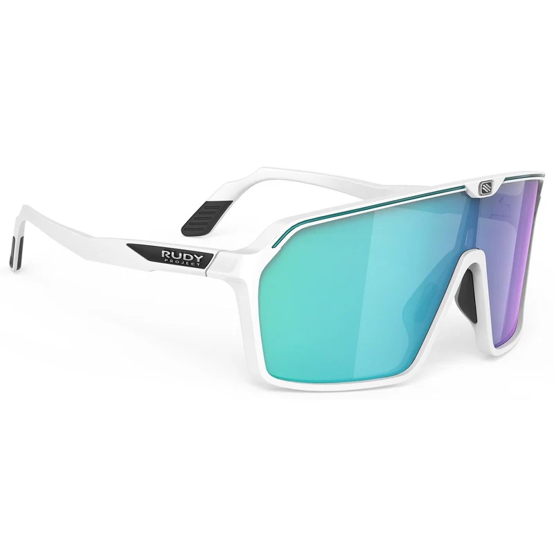 Occhiali Rudy Project Spinshield - White Matte Racing green