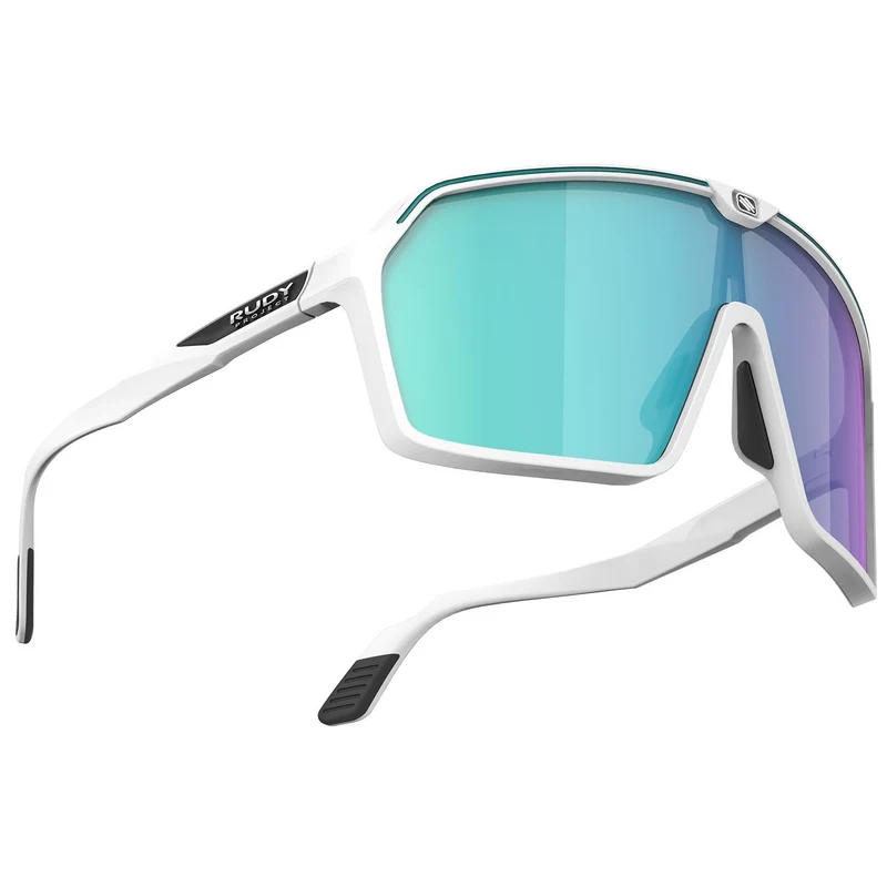 Occhiali Rudy Project Spinshield - White Matte Racing green