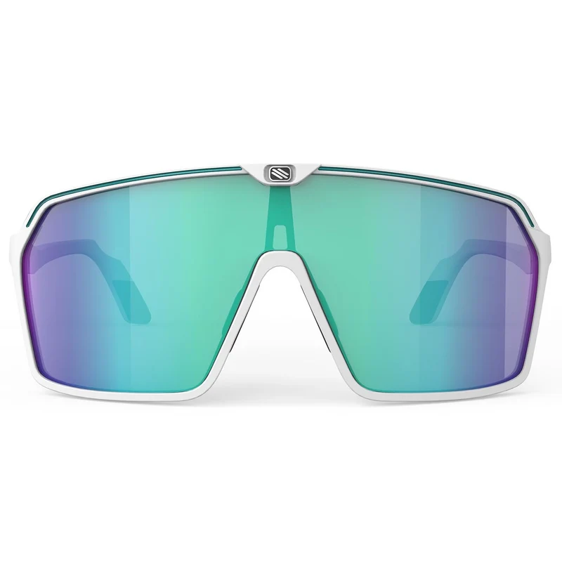 Occhiali Rudy Project Spinshield - White Matte Racing green