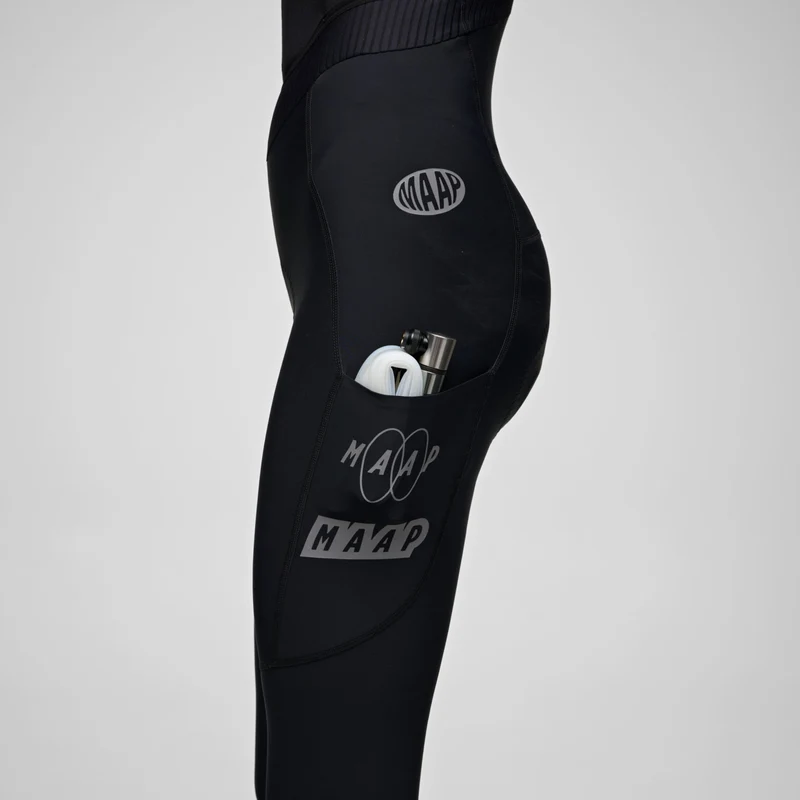 Calzamaglia donna Maap Drome Team Evo Thermal Cargo - Nero