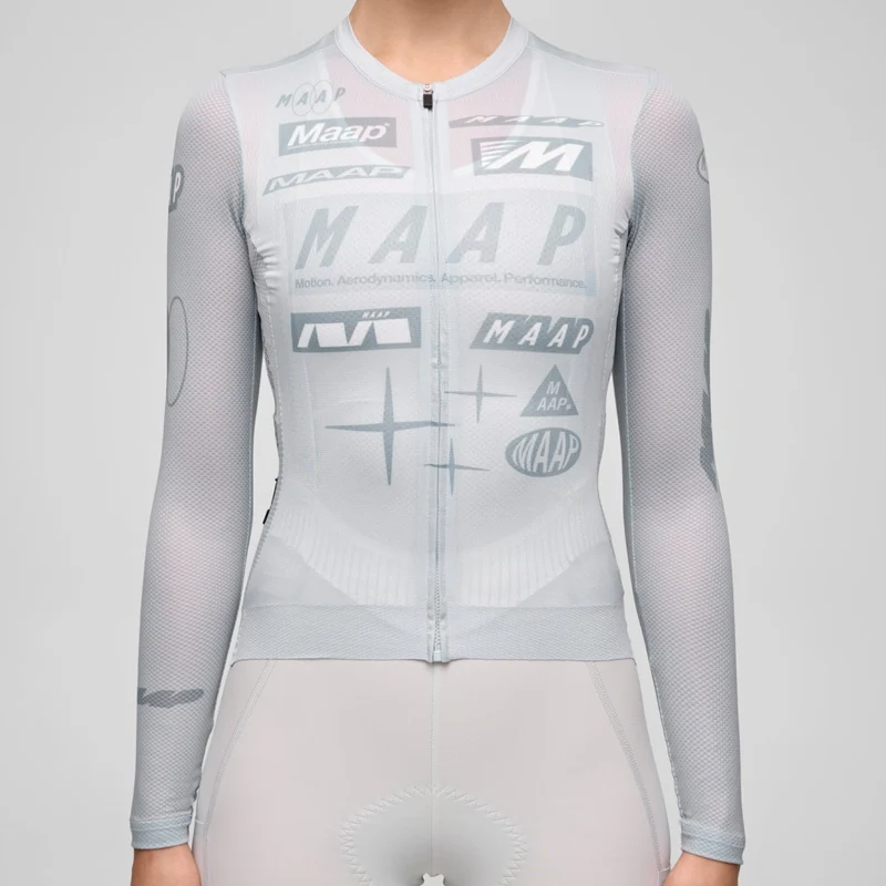 Maglia donna maniche lunghe Maap Drome Pro Air 3.0 - Grigio