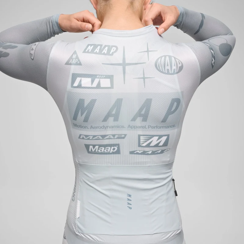 Maglia donna maniche lunghe Maap Drome Pro Air 3.0 - Grigio