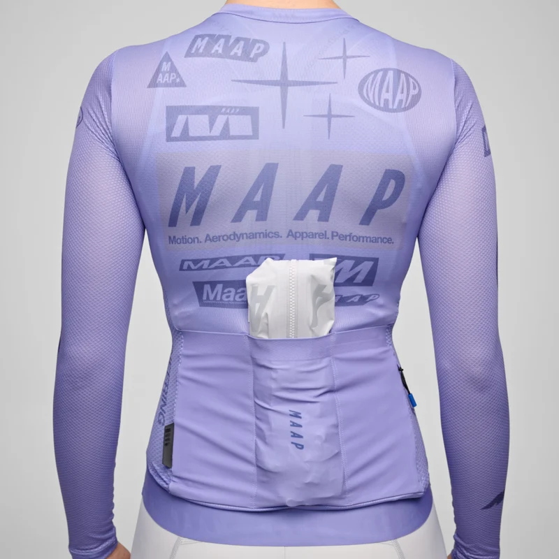 Maglia donna maniche lunghe Maap Drome Pro Air 3.0 - Viola