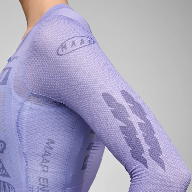 Maglia donna maniche lunghe Maap Drome Pro Air 3.0 - Viola