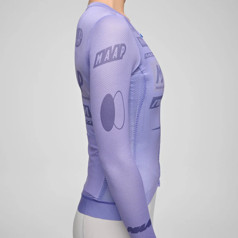 Maglia donna maniche lunghe Maap Drome Pro Air 3.0 - Viola