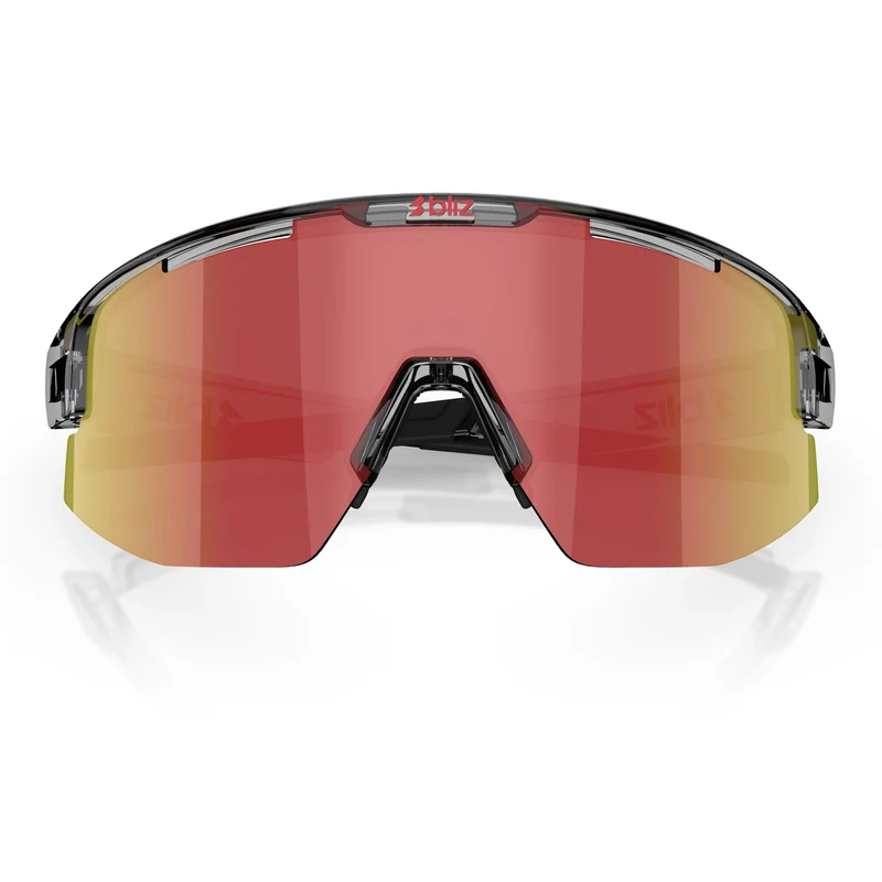 Occhiali Bliz Matrix - Transparent Dark Grey Red