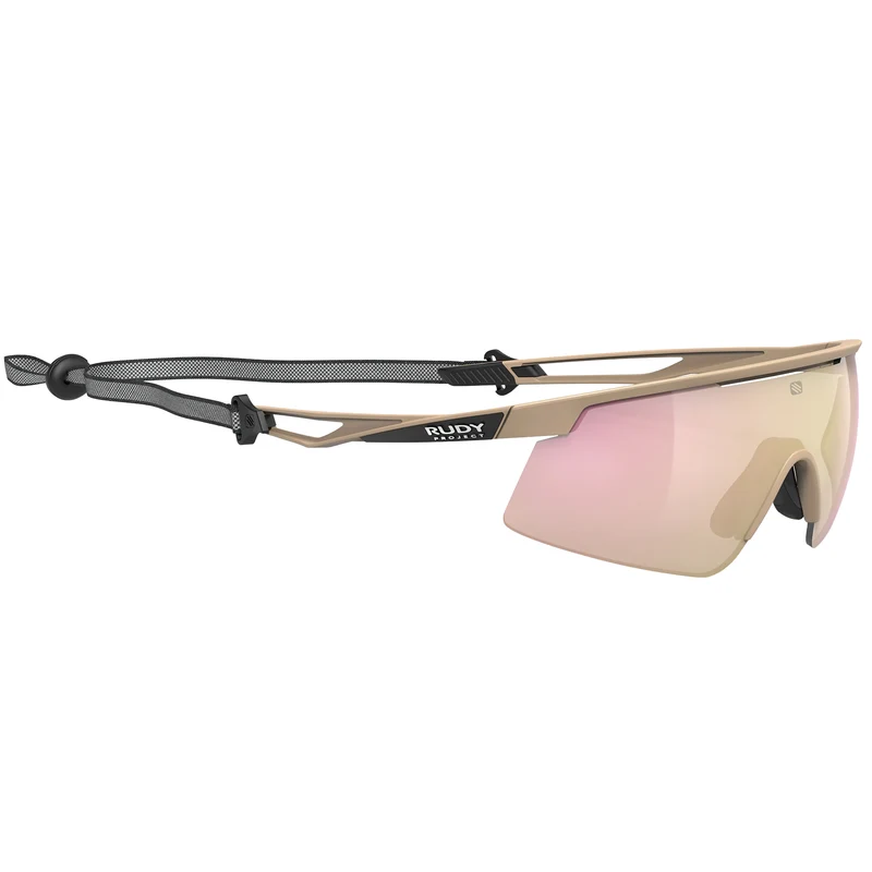 Occhiali Rudy Project Turbolence Acc - Desert Matte Multilaser Rose Gold