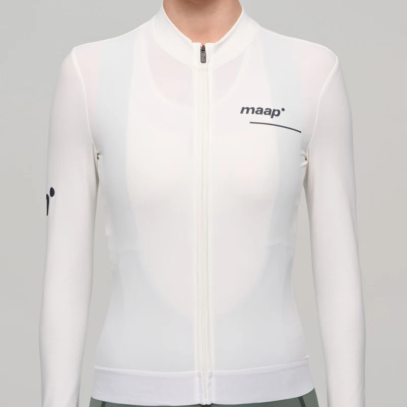 Maglia donna maniche lunghe Maap Training Thermal - Bianco