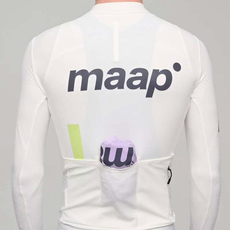 Maglia maniche lunghe Maap Thermal Training - Bianco