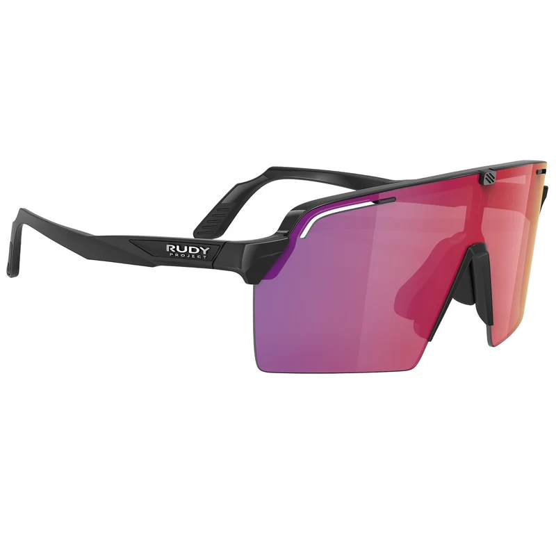 Occhiali Rudy Project Spinshield Pro - Black Gloss Multilaser Red
