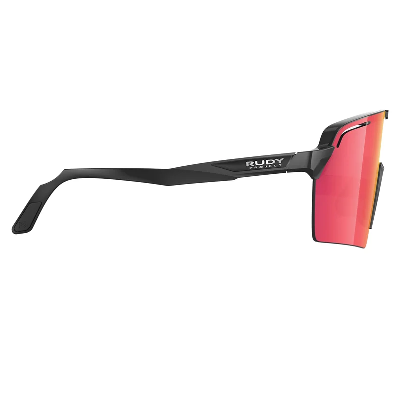 Occhiali Rudy Project Spinshield Pro - Black Gloss Multilaser Red