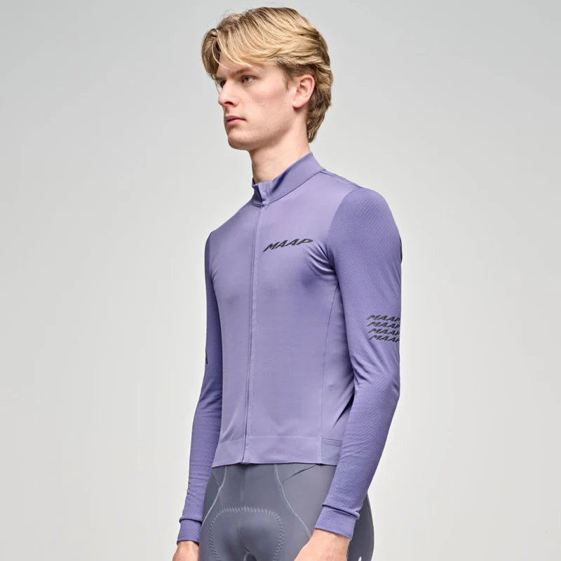 Maglia maniche lunghe Maap Emerge Thermal - Viola