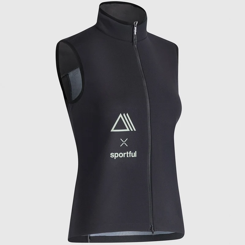 Gilet donna Polartec x Sportful Airvest - Nero