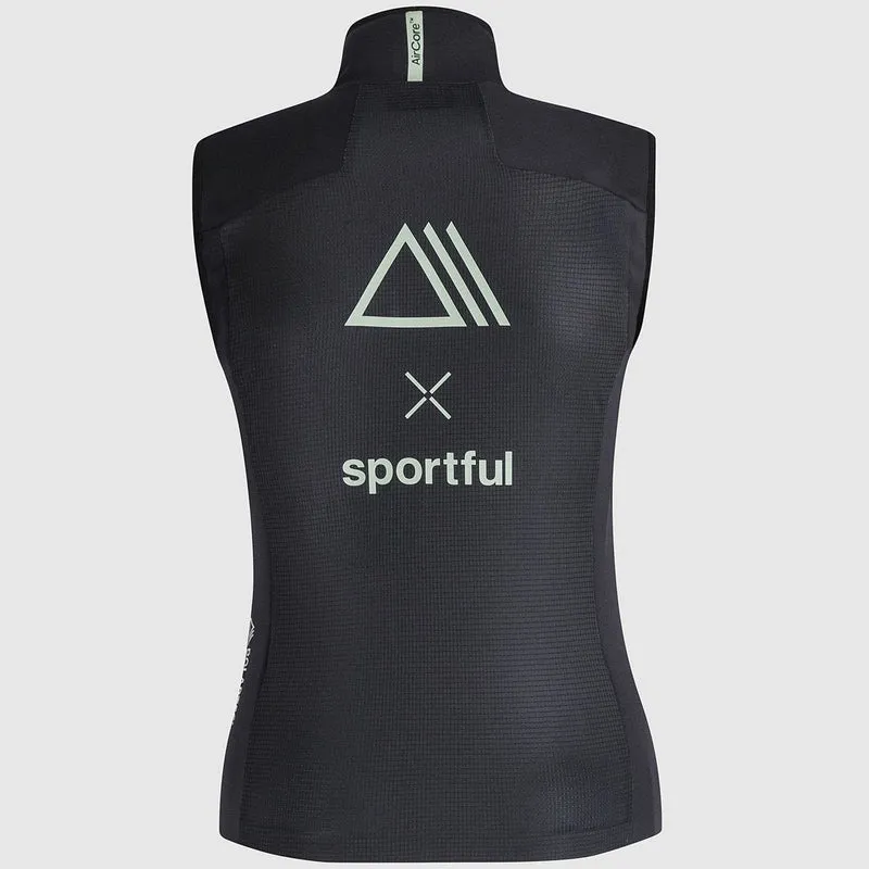 Gilet donna Polartec x Sportful Airvest - Nero