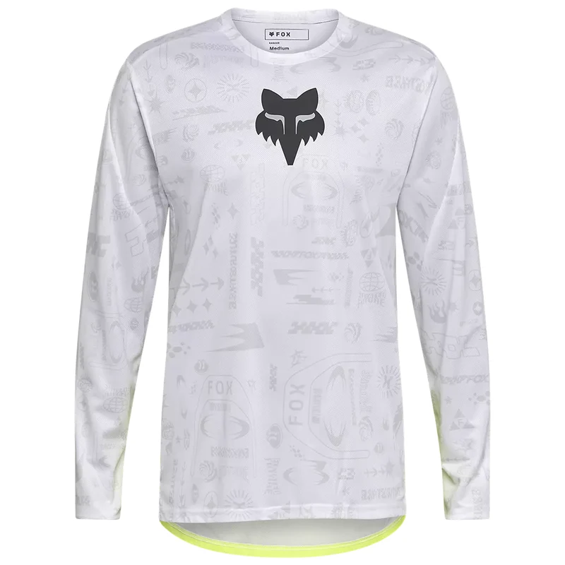Maglia maniche lunghe Fox Defend Ranger Lunar - Bianco