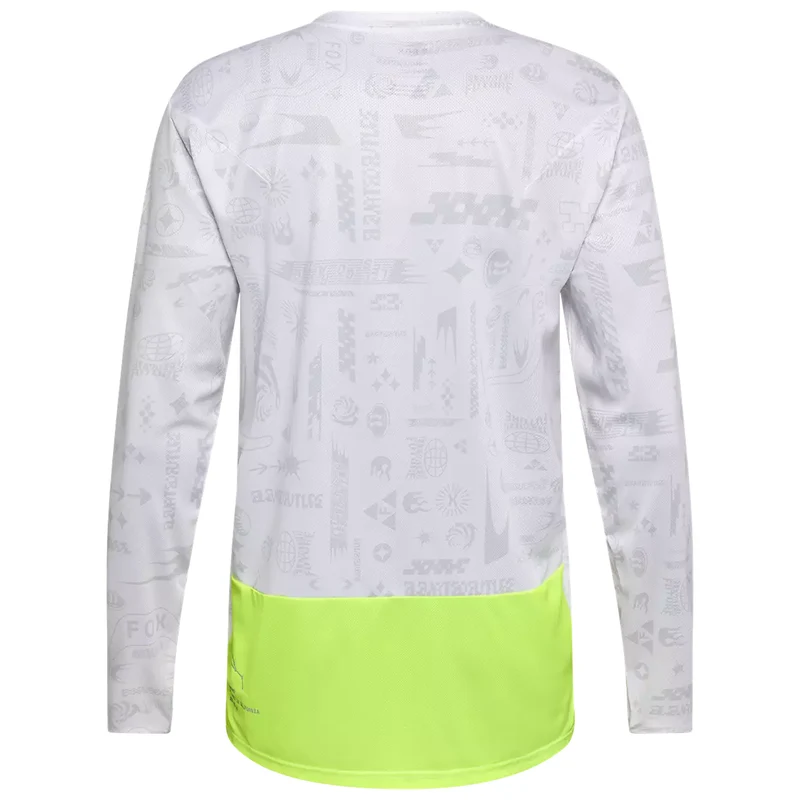 Maglia maniche lunghe Fox Defend Ranger Lunar - Bianco