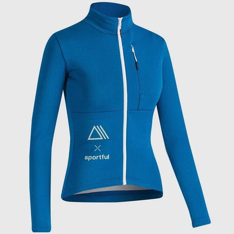 Maglia maniche lunghe donna Polartec x Sportful Power - Blu