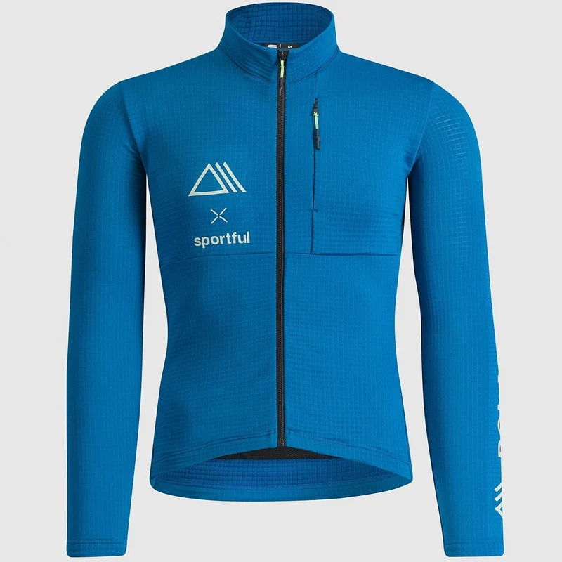 Maglia maniche lunghe Polartec x Sportful Power - Blu