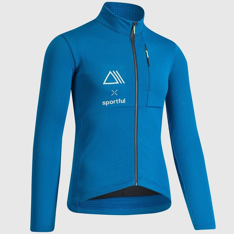 Maglia maniche lunghe Polartec x Sportful Power - Blu