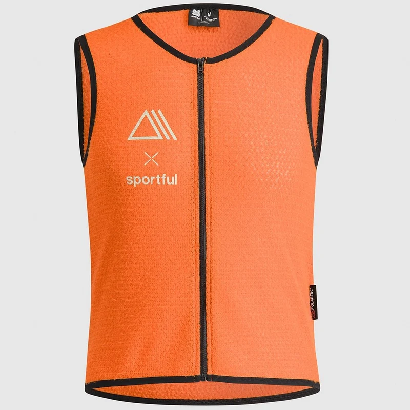 Gilet intimo Polartec x Sportful Vestalpha - Arancio