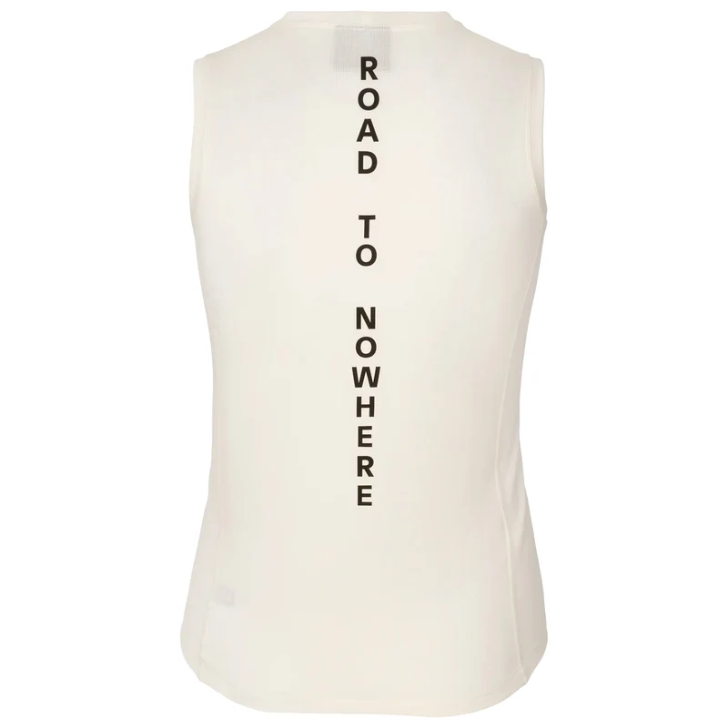 Maglia intima senza maniche Pas Normal Studios Mid - Bianco