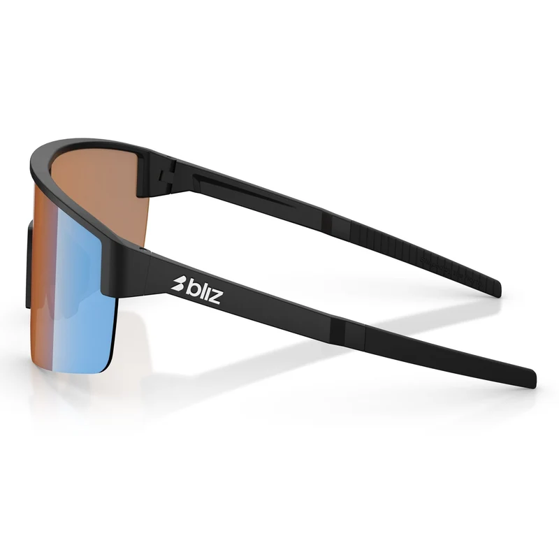 Occhiali Bliz P004 - Matte Black Coral-Orange Mirror