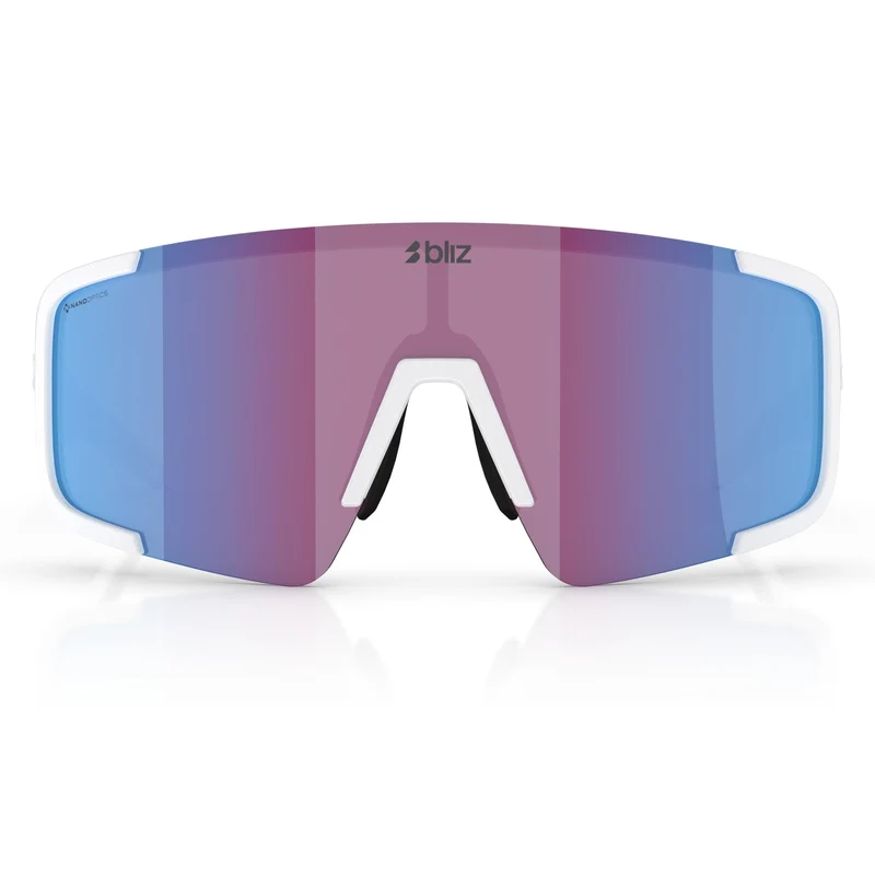 Occhiali Bliz P003 - Matte White Rose-Violet Mirror
