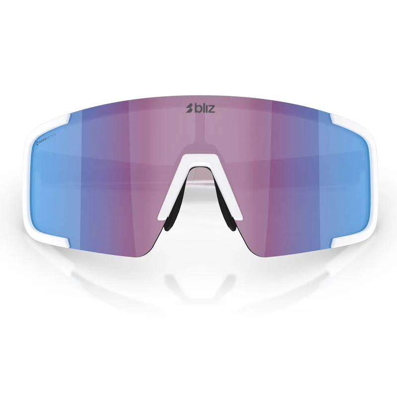 Occhiali Bliz P003 - Matte White Rose-Violet Mirror