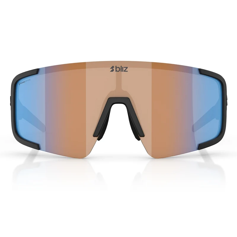 Occhiali Bliz P003 - Matte Black Coral-Orange Mirror