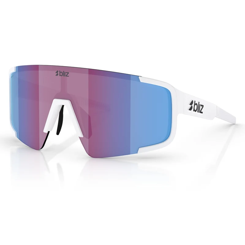 Occhiali Bliz P003 Small - Matte White Rose-Violet Mirror