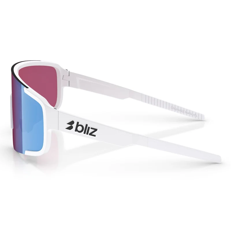 Occhiali Bliz P003 Small - Matte White Rose-Violet Mirror