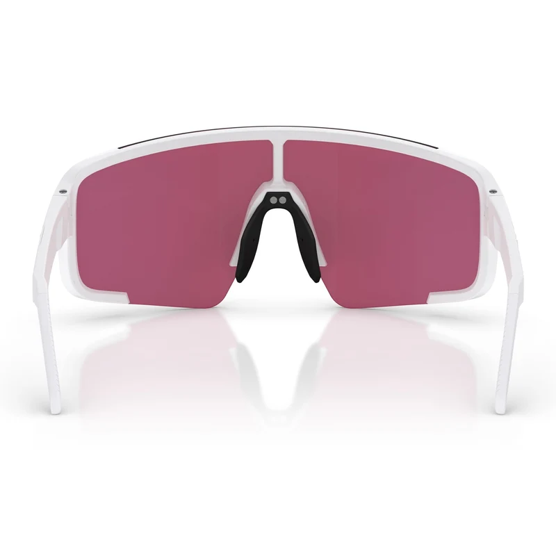 Occhiali Bliz P003 Small - Matte White Rose-Violet Mirror
