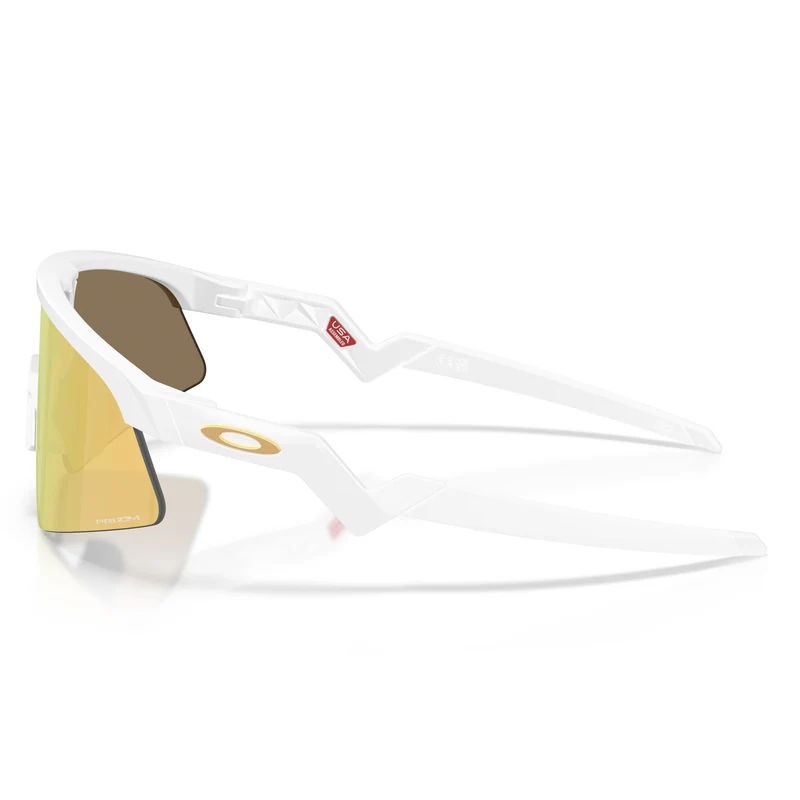 Occhiali bambino Oakley Resistor Sweep - Matte White Prizm 24k