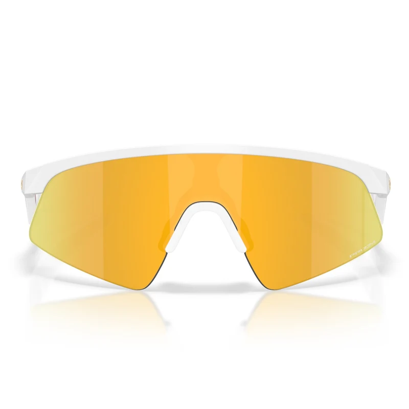 Occhiali bambino Oakley Resistor Sweep - Matte White Prizm 24k
