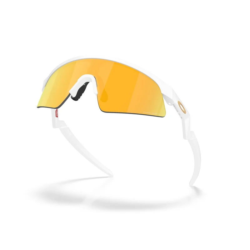 Occhiali bambino Oakley Resistor Sweep - Matte White Prizm 24k