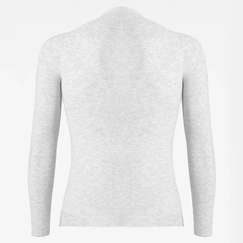 Maglia intima manica lunga Silverskin Stay Fresh - Grigio chiaro