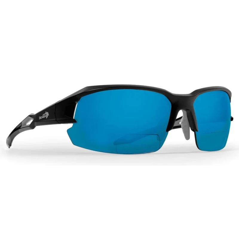 Occhiali Demon Tiger Sun Reading +2,00 - Matt Black Blue