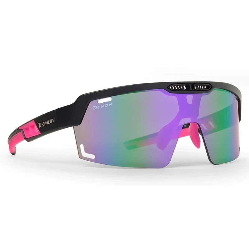 Occhiali Demon Speed Vent - Matt Black Purple