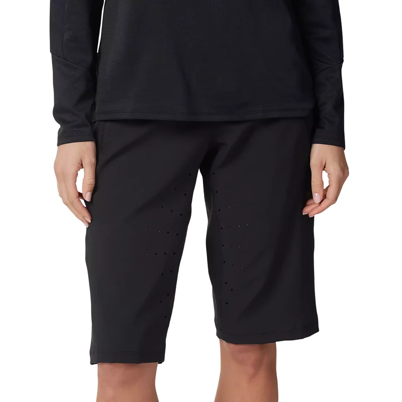 Pantaloncini mtb donna Defend - Nero