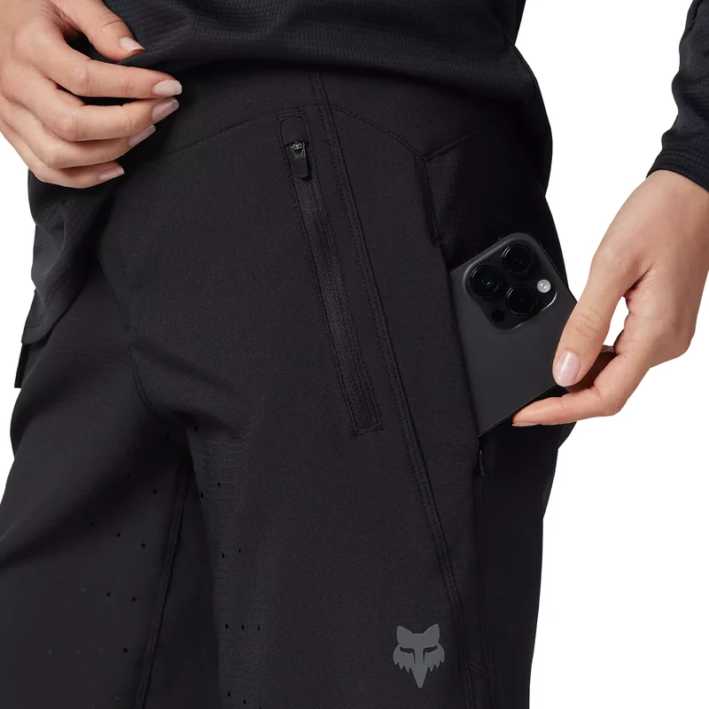 Pantaloncini mtb donna Defend - Nero