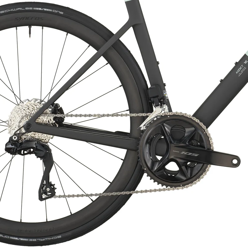 Scott Addict RC 30 - Verde nero