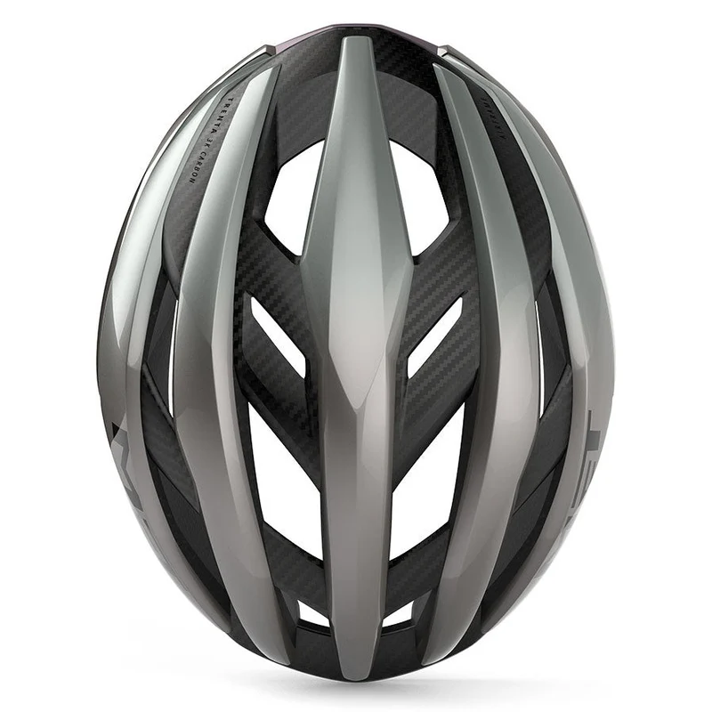 Casco Met Trenta 3K Carbon Mips - Grigio lucido
