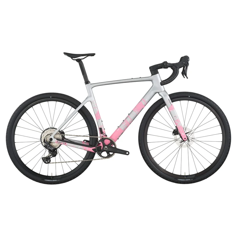 Scott Addict Gravel 30 - Grigio rosa