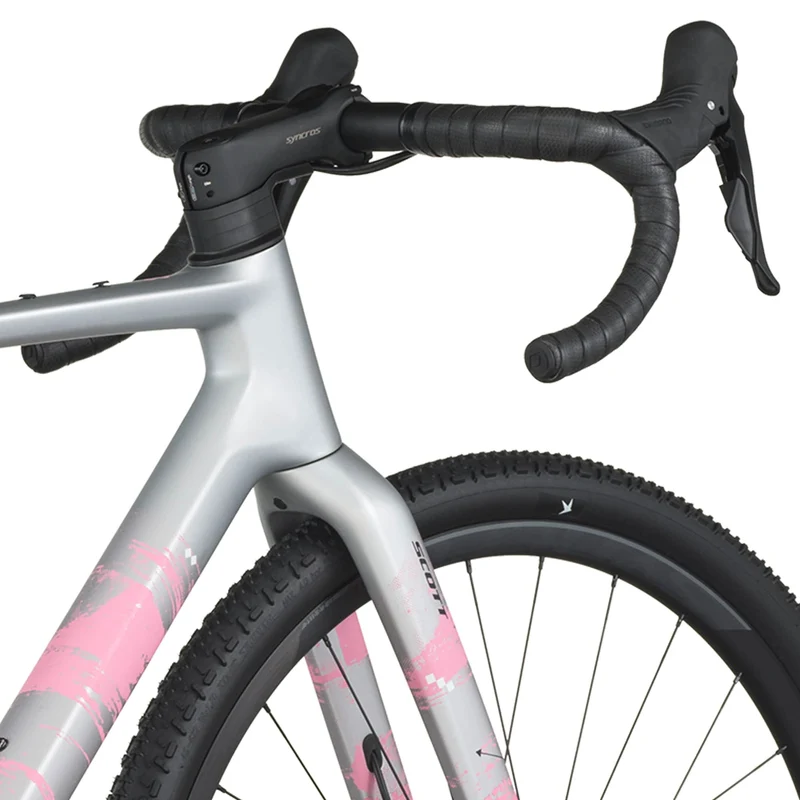 Scott Addict Gravel 30 - Grigio rosa