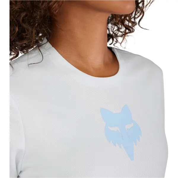Maglia donna Fox Ranger Head - Azzurro