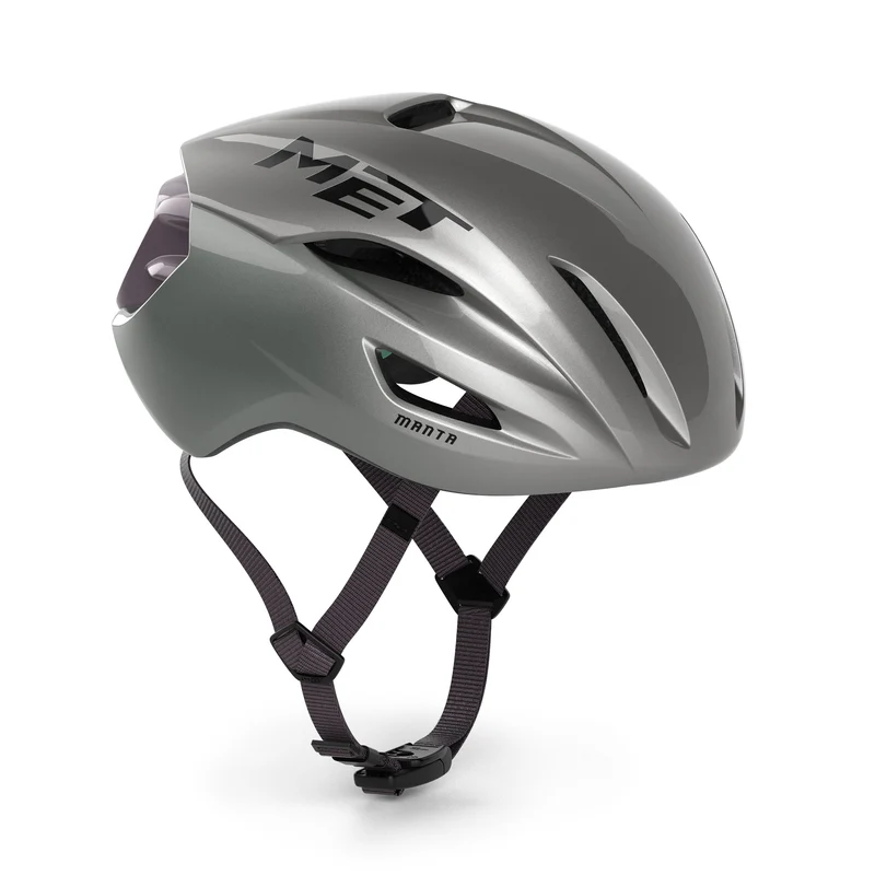 Casco Met Manta Mips - Grigio lucido