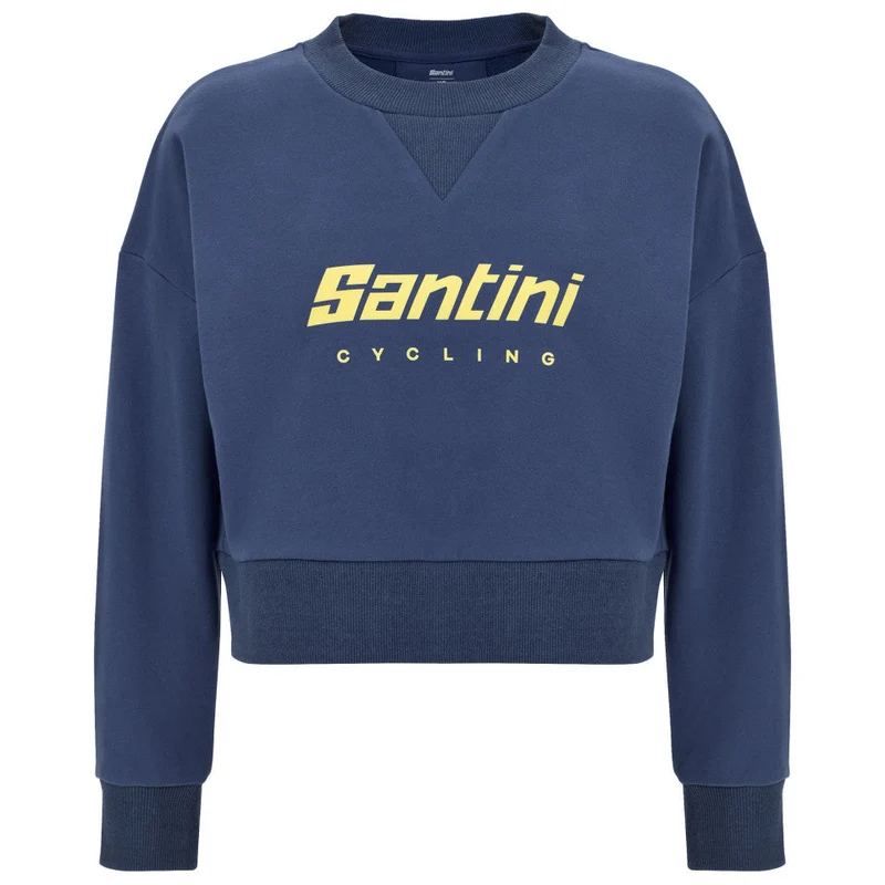 Felpa donna Santini Brand - Blu