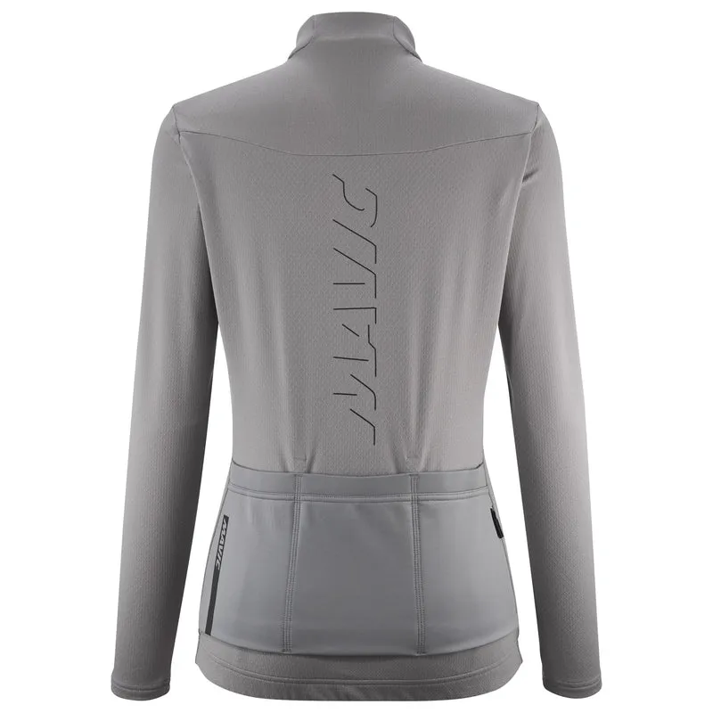 Maglia donna maniche lunghe Mavic Aksium Thermo - Grigio