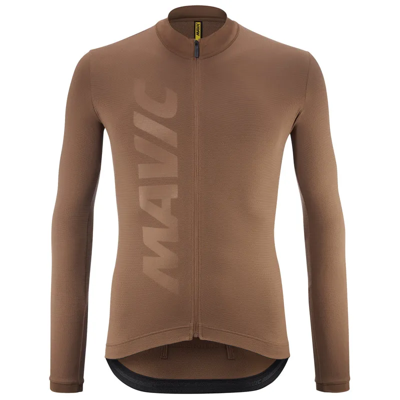 Maglia maniche lunghe Mavic Aksium - Marrone